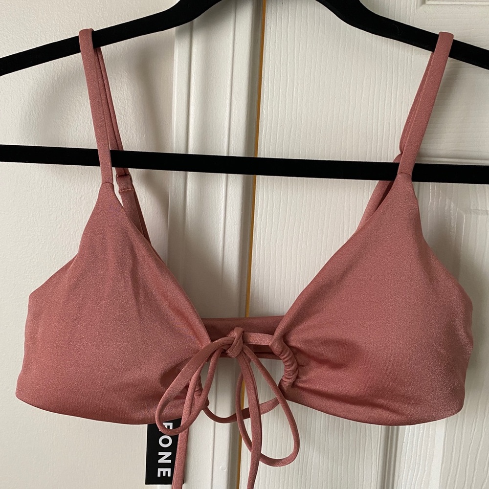 OneOne Swimwear dusty rose bikini